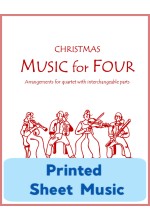 Music for Four Christmas - Create Your Own Set of Parts - Printed Sheet Music